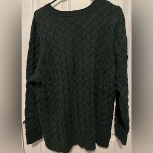 NWT lands ends woman’s cable knit sweater